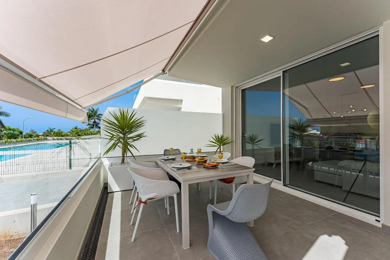 Modern New Apartment Las Terrazas De Costa Adeje. Heated Pool, Big Terrace And Private Parking