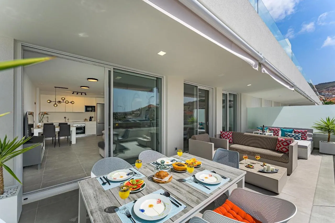 Modern New Apartment Las Terrazas De Costa Adeje. Heated Pool, Big Terrace And Private Parking