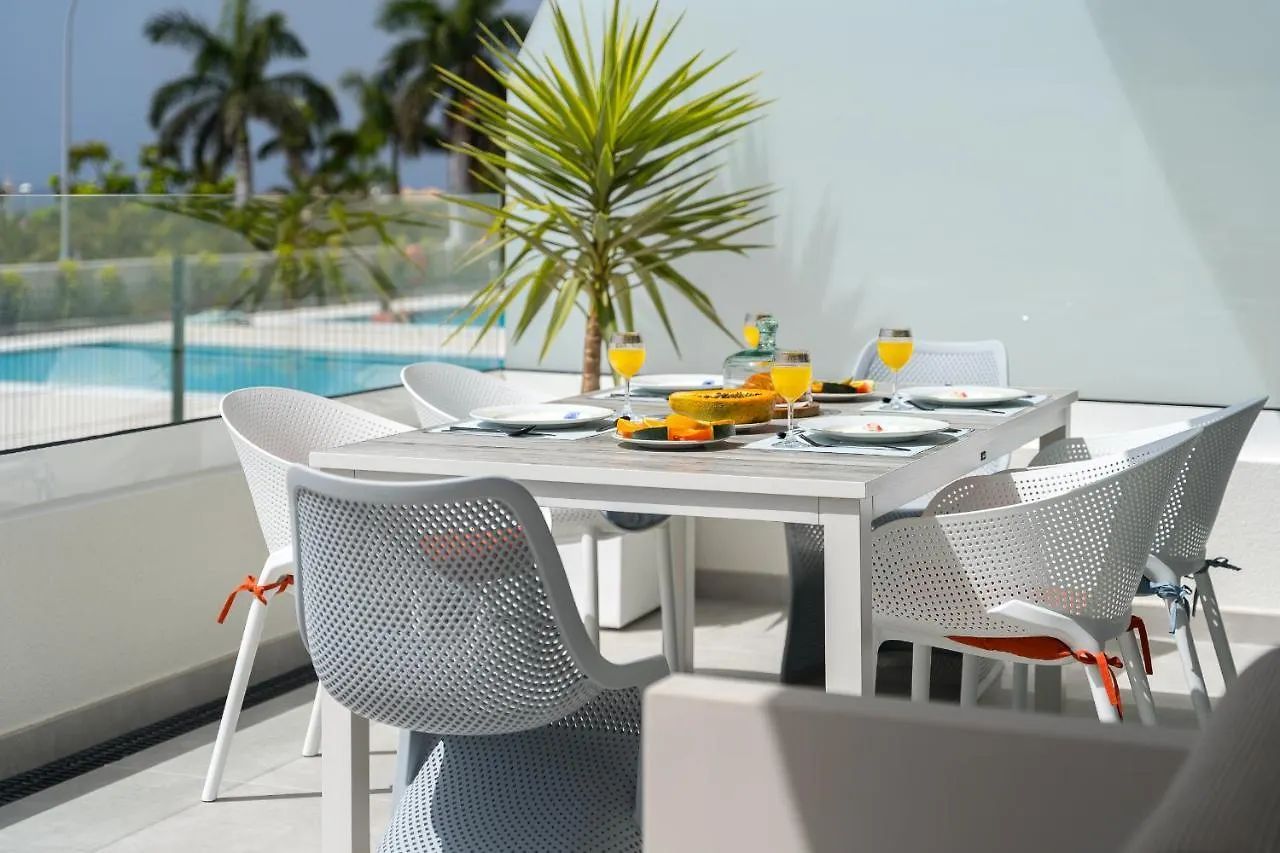 Modern New Apartment Las Terrazas De Costa Adeje. Heated Pool, Big Terrace And Private Parking