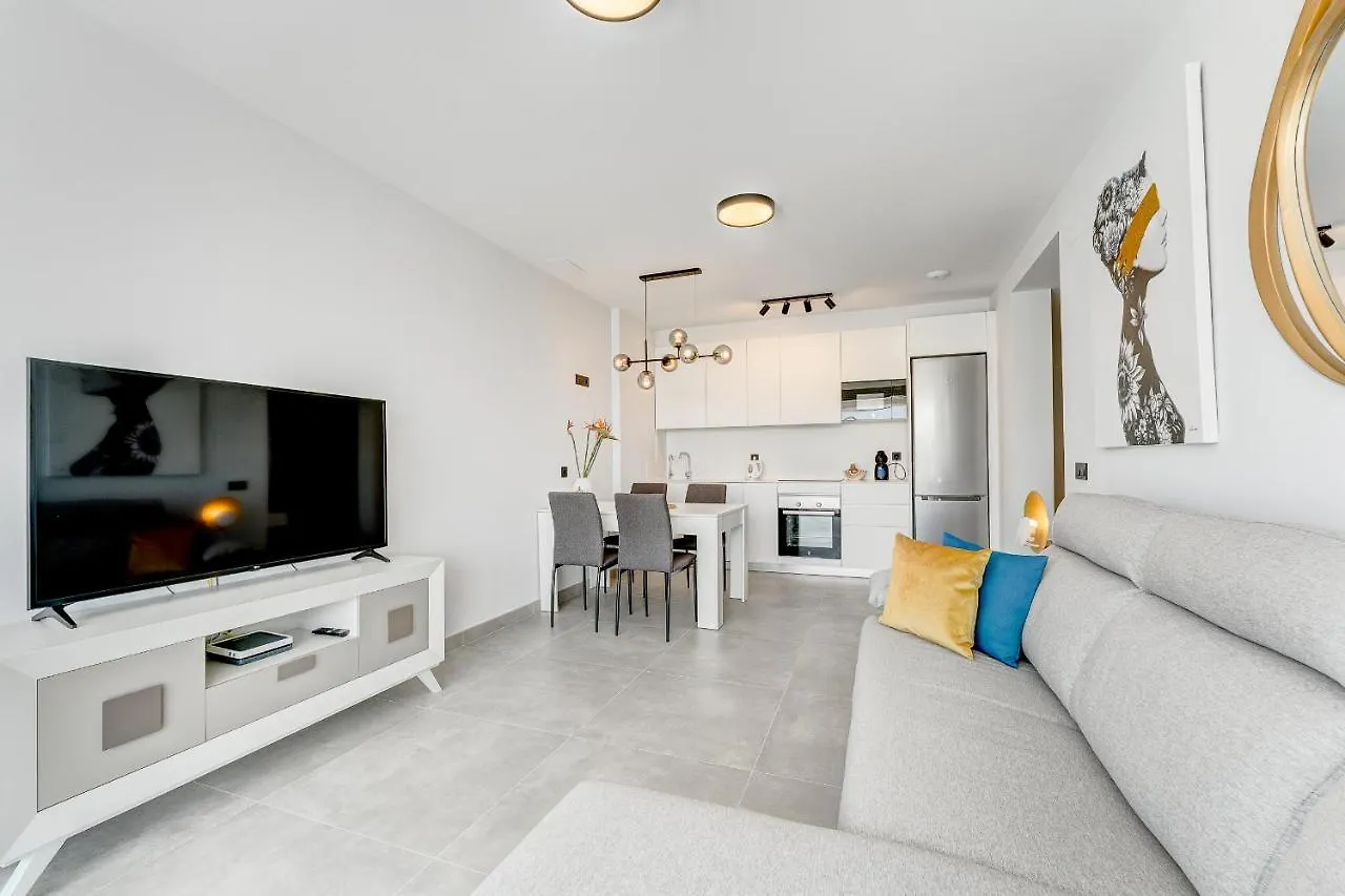 Modern New Apartment Las Terrazas De Costa Adeje. Heated Pool, Big Terrace And Private Parking Spain