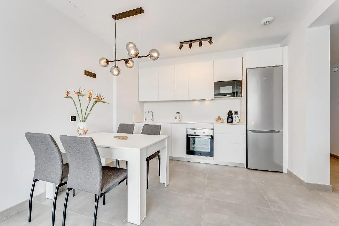 Modern New Apartment Las Terrazas De Costa Adeje. Heated Pool, Big Terrace And Private Parking